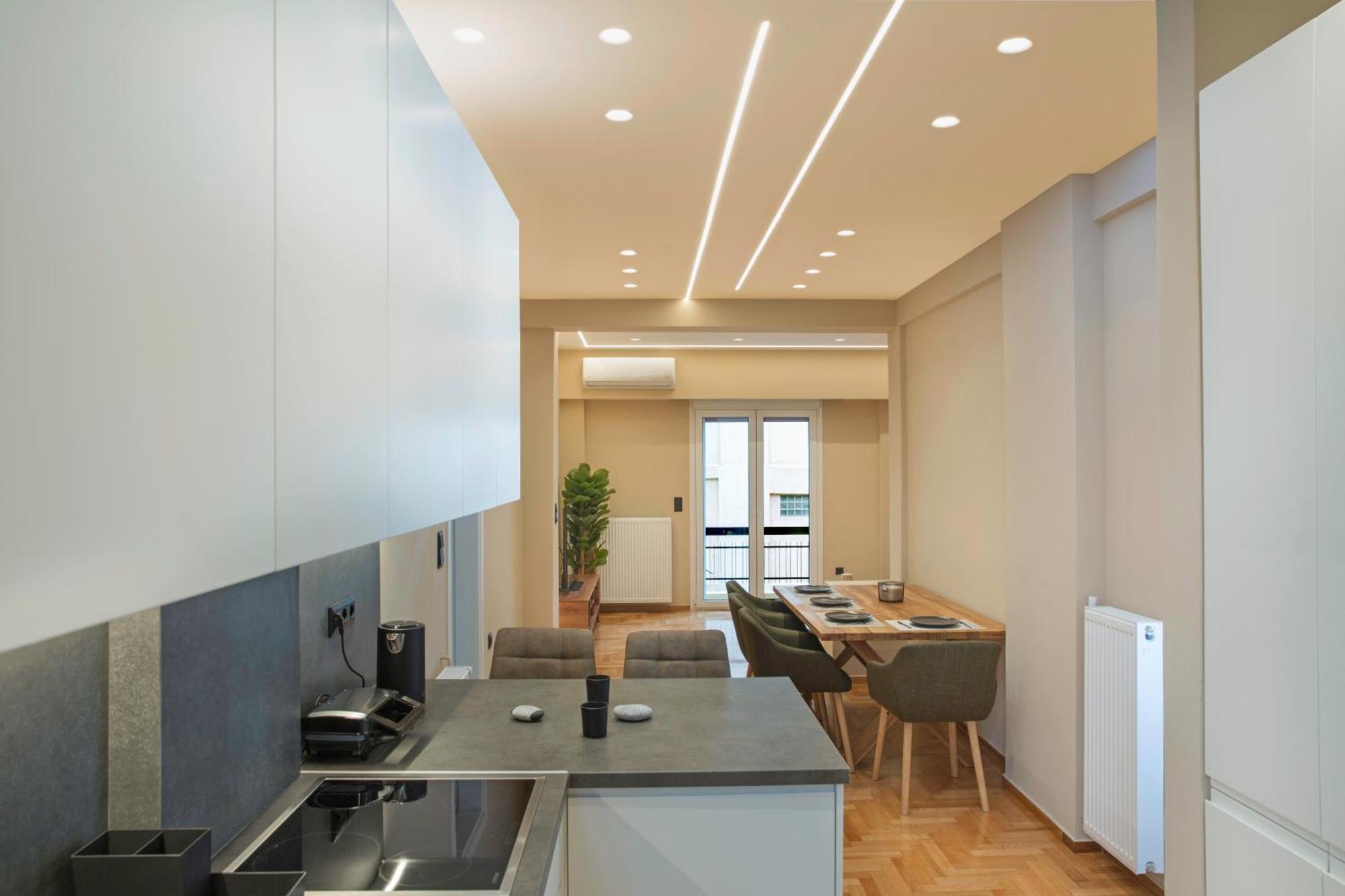 Urban Spacious Apartment Near Kallimarmaron Athen Exterior foto